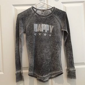 gray long sleeve